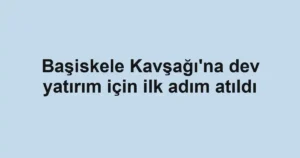 Başiskele Kavşağı'na dev yatırım için ilk adım atıldı