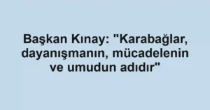 Başkan Kınay: "Karabağlar, dayanışmanın, mücadelenin ve umudun adıdır"