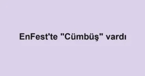 EnFest'te "Cümbüş" vardı